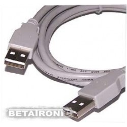 Kabel USB wtyk-A/wtyk-A 3m