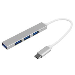 Rozgałęźnik USB - wtyk C/4xgniazdo
